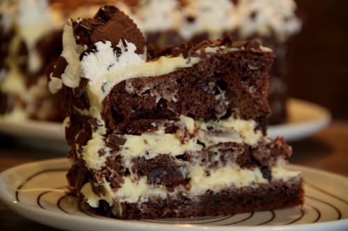 Csokis keksz torta